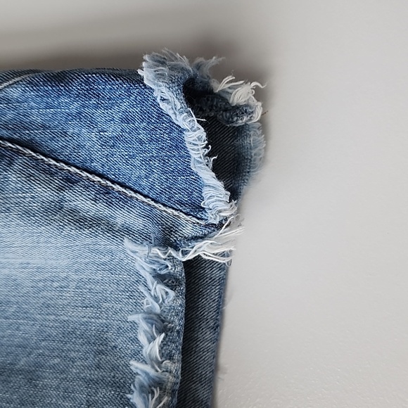 J Brand Bonny Mini Distressed Denim Skirt - Picture 3 of 10